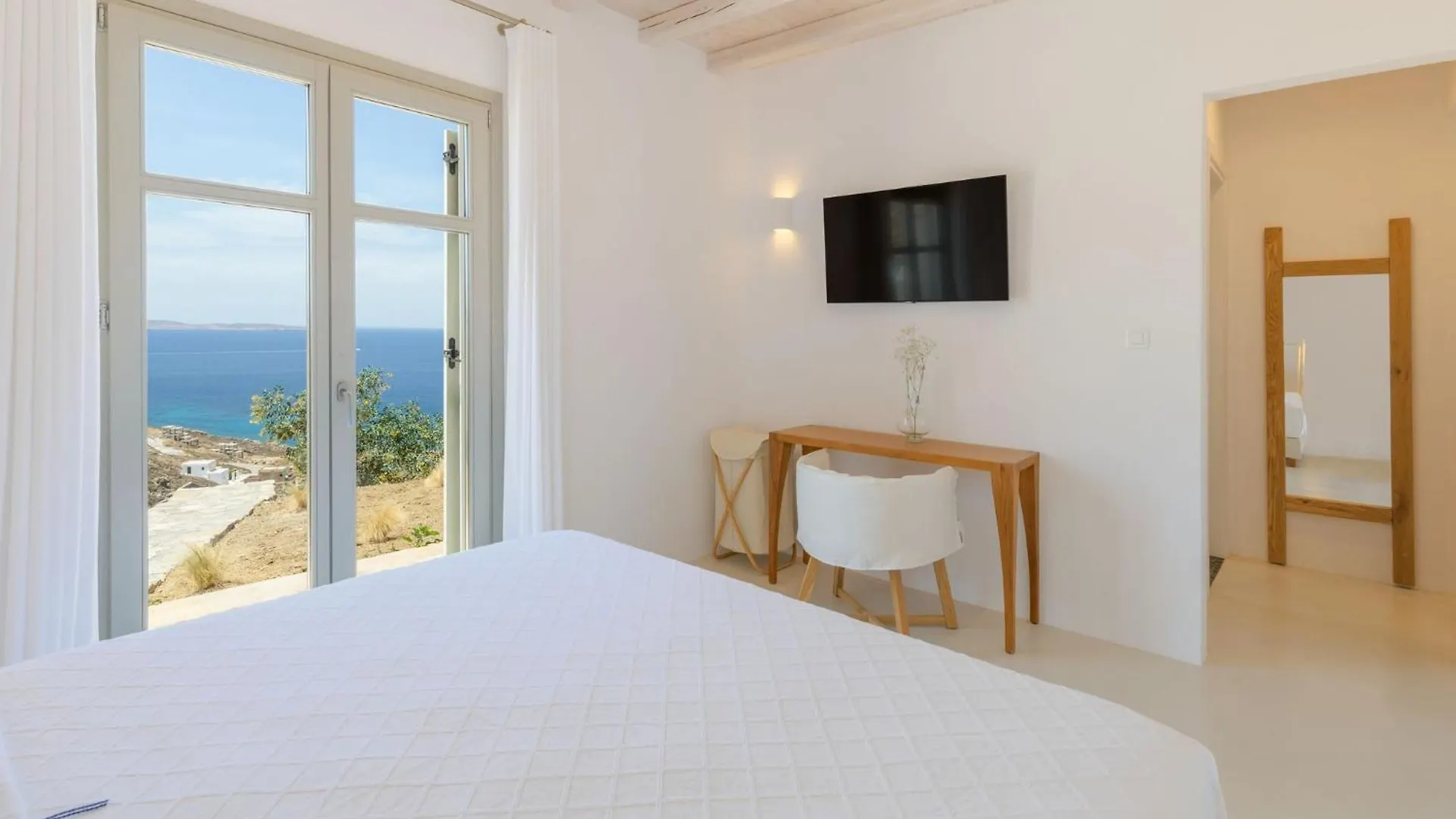 New Twin Villas In Mykonos Pool & Stunning Views Φανάρι Ελλάδα
